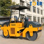 Road Roller Manufacturer - TDER NEW Made in China Double Drum 2-4 TON