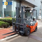 LPG Forklift Manufacturer - TDER Japanese K21 K25 Engine 2-3 Ton