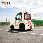 Aircraft Tow Tractor Manufacturer - TDER Electric 30 Ton Baggage Towing