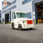 Aircraft Tow Tractor Manufacturer - TDER Electric 30 Ton Baggage Towing