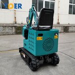 Electric Digger Manufacturer - TDER Electric Mini Shovel 800-2000kg Digging