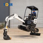 Excavator Manufacturer - TDER TCE20 New CE EPA 2 Ton Agricultural