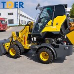 Wheel Loader Manufacturer - TDER 0.3m3 Bucket 0.8 Ton Small Front Wheel