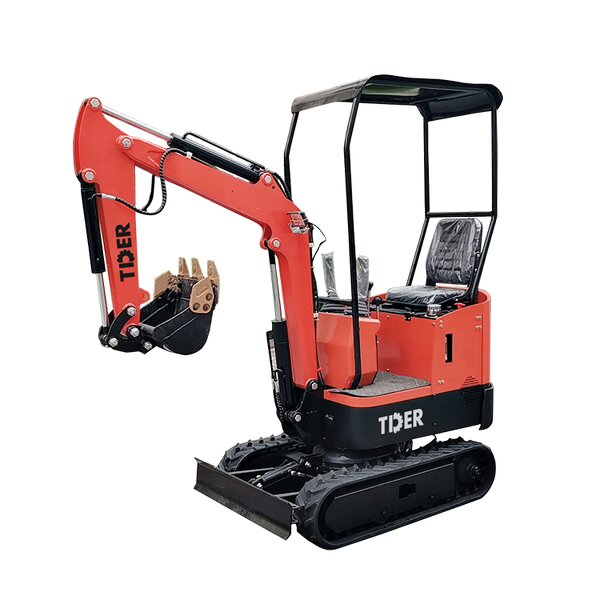 Electric Excavator Manufacturer - TDER Electric Hydraulic 800kg-2t Mini