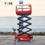 Scissor Lift Manufacturer - TDER in Stock 7 Days 550kg 6-14 Meter