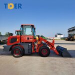 Wheel Loader Manufacturer - TDER Mini Compact Boom 1-1.8 Ton Front End