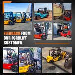 Forklift Truck Manufacturer - TDER Montacarga diesel 2.5-10 Ton Price