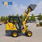 Wheel Loader Manufacturer - TDER 0.3m3 Bucket 0.8 Ton Small Front Wheel
