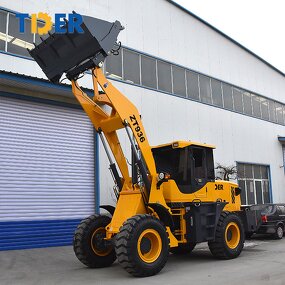 Front Loader Manufacturer - TIDER 2025 China Supplier 1-3 Ton with Joystick