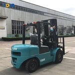 Forklift Manufacturer - TDER TD40 4 Ton diesel with Paper Roll Clamp