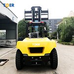 Forklift Manufacturer - TIDER 10 Ton Fork Lift Truck FD100 diesel Engine