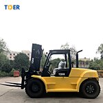 Forklift Manufacturer - TIDER 10 Ton Fork Lift Truck FD100 diesel Engine