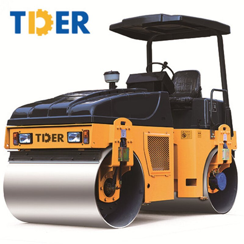 Road Roller Manufacturer - TDER 4 Ton Mini Vibratory Compactor Small