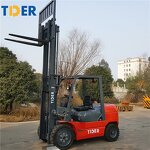 Forklift Manufacturer - TDER Factory Price 2-7 Ton diesel with Side Shifter