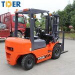 Forklift Manufacturer - TDER 3-7 Meter Lifting Two Stage Mast 2.5 Ton
