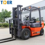 Forklift Manufacturer - TDER 3-7 Meter Lifting Two Stage Mast 2.5 Ton