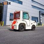 Aircraft Tow Tractor Manufacturer - TDER Electric 30 Ton Baggage Towing