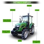 Agricultural Tractor Manufacturer - OEM/ODM Chinese New TDER Brand 4wd