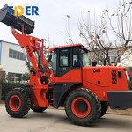 Front Loader Manufacturer - TIDER 2025 China Supplier 1-3 Ton with Joystick