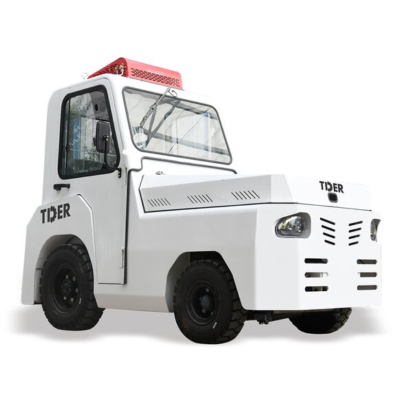 Electric Tow Tractor Manufacturer - TDER Electric 25 Ton Baggage Towing