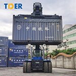 Reach Stacker Manufacturer - TDER 45 Ton Port Container Stacking Forklift