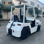 Aircraft Tow Tractor Manufacturer - TDER China diesel 25KN Baggage Towing