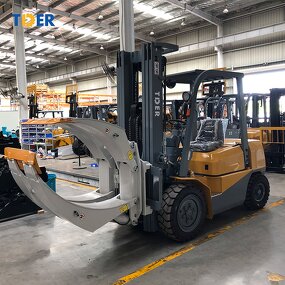 Forklift Manufacturer - TDER FD35 Minicargador 3.5 Ton diesel with Paper