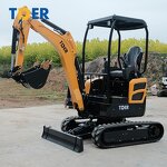 Mini Excavator Manufacturer - TDER 1.8-2 Tonne Small Digger with Zero Tail