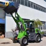 Wheel Loader Manufacturer - TIDER Mini 2ton Front Loader with Joystick