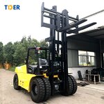 Forklift Manufacturer - TDER Big 10 Ton diesel with Hydraulic Transmission