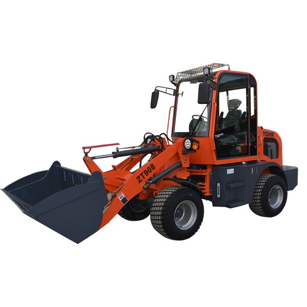 Wheel Loader Manufacturer - TDER Compact Zl08 800kg-3 Ton Mini Loader