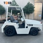 Aircraft Tow Tractor Manufacturer - TDER China diesel 25KN Baggage Towing