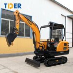 Crawler Excavator Manufacturer - OEM/ODM China Import TDER TCE25 2400kg