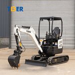 Mini Excavator Manufacturer - TDER 1 Ton Small 800-1800kg 0.8-1.8 Ton