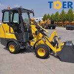 Wheel Loader Manufacturer - TDER 0.3m3 Bucket 0.8 Ton Small Front Wheel
