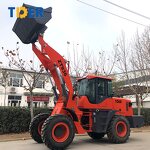 Front Loader Manufacturer - TIDER 2025 China Supplier 1-3 Ton with Joystick