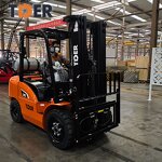 Propane Forklift Manufacturer - TDER Gas Gasoline Japanese K21 K25