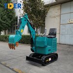 Electric Digger Manufacturer - TDER Electric Mini Shovel 800-2000kg Digging