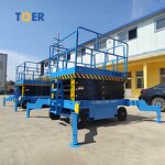 Scissor Lift Manufacturer - TDER 2025 6-14m 200-500kg Hydraulic Battery