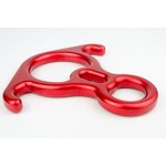 Figure 8 Descender Factory - Red Aluminum Rappelling Device