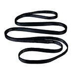 Polyester Strap Supplier - 16mm Black Climbing & Yoga Belt