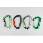 Quickdraw Carabiner Manufacturer - 25KN D-Shape Screw Lock