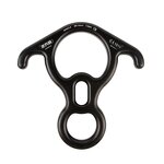Figure 8 Descender Supplier - Black 8-Shape Belay Device