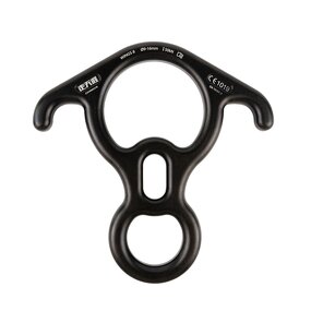 Figure 8 Descender Supplier - Black 8-Shape Belay Device