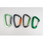 Quickdraw Carabiner Manufacturer - 25KN D-Shape Screw Lock