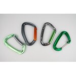 Quickdraw Carabiner Manufacturer - 25KN D-Shape Screw Lock