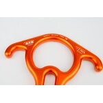 Figure Descender Supplier - Orange Custom Logo Climbing Rope Gear