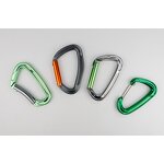 Quickdraw Carabiner Manufacturer - 25KN D-Shape Screw Lock