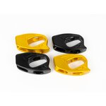 Adjustable Lanyard Factory - Yellow Aluminum Alloy Packed Adjuster