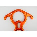 Figure Descender Supplier - Orange Custom Logo Climbing Rope Gear